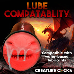 Creature Cocks Masturbateur Creature Dragon Rouge
